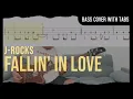 Lagu J-Rocks - Fallin' In Love (Bass Cover with Tabs) // Play Along Tabs