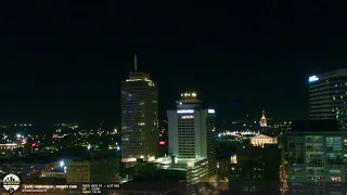 LIVE Nashville Sunset Cam Horizon View from Downtown
