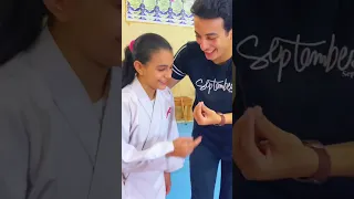 قولنا نرحم حسين شويه البنت عندهل قوه خارقه 