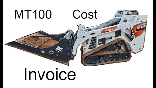 bobcat Mt100 cost