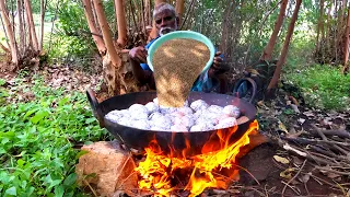 SAND DUM CHICKEN TANDOORI | Chicken Baked Under Sand in a Unique Way | food fun village