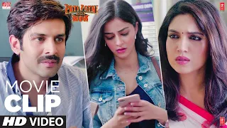 yeh kaam ko na tapasya manta hai comedy scene kartik a bhumi p ananya p pati patni aur woh