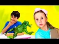 Download Lagu Nastya ve okulda zorbalık yapan kaba çocuk - çocuklar için okul hikayeleri