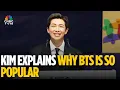 BTS-leider Kim Namjoon, ook bekend als RM, legt het geheim achter de populariteit van de band uit...