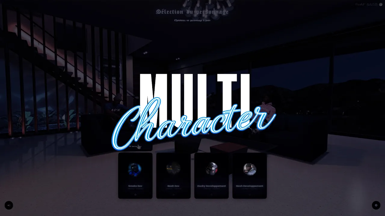 Advanced FiveM Multicharacter Script | ESX, QBCore & QBox