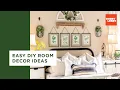 Easy DIY Room Decor Ideas - Bohemian Farmhouse Hobby Lobby