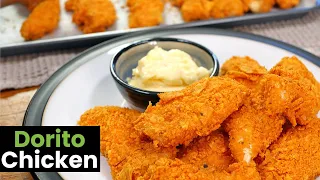 Dorito Crusted Chicken