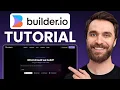 Builder io Tutorial for Beginners 2025 - Create Websites Easily
