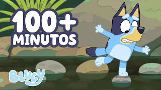 Un paseo por el arroyo 🏞️💙 | Aventuras en familia | Bluey - Español Canal Oficial