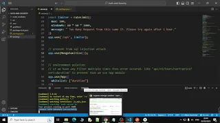 Protect Node server From SQL injection attack