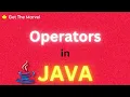 Java Operators explained Get The Marvel