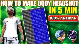 Drag Headshot How To Make Drag Headshot Config File Ob50 How To Make Drag Headshot New Update Fix 