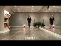 Takes Me Back line dance (Short demo of non-turning options)