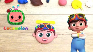 TomTom cocomelon clay cracking video