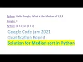 Python solution Google CodeJam - 2021
