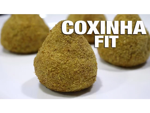 COXINHA FIT DE BATATA DOCE E FRANGO RENATA NICOLAU