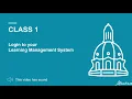Login to LMS