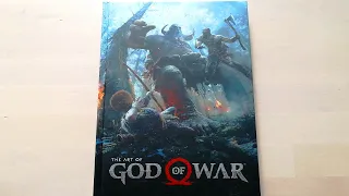 the art of god of war artbook all pages review 4k