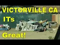 Victorville CA city tour - homeless problem
