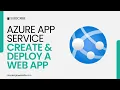 How to Deploy an App Service Web App using Azure CLI