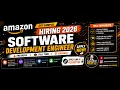 Amazon Off Campus Hiring 2026 Software Development Engineer Freshers Chennai Apply Now