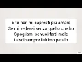 VOLEVO CAPIRE Madame ft Marracash TESTO
