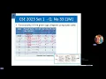 GATE CSE 2023 Q No 33 Sequential circuit