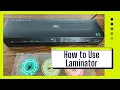 How to Use Laminator Machine A3 MAXDONE Cold and Thermal Laminator for Home Office School