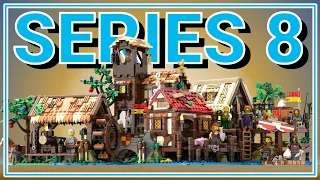 Every design in the BrickLink Designer Program Series 8 crowd vote