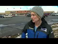Man sleeps inside Farm Fleet