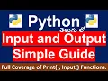 Python Printing User Input Made Easy With Real Examples in Telugu