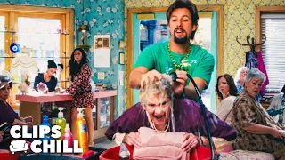why adam sandler rules the old ladies you dont mess with the zohan