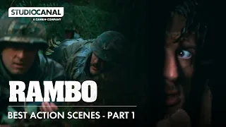the rambo trilogy part 1 best scenes with sylvester stallone