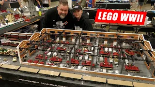 Huge LEGO WWII Panzer Tank Factory from Nürnberg, Germany