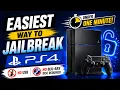 EASIEST Way To Jailbreak Ps4 Under One Minute No - ray Disc Required How To Jailbreak PS4