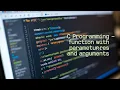 C Programming - Function with Parameters and Arguments tutorial in Hindi Part 30