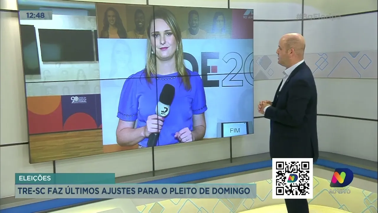 TRE-SC faz os últimos ajustes para o dia das eleições em segundo turno