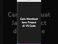 Cara Membuat Java Project di VS Code