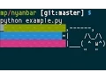 NyanBar Nyan Cat progress bar for python