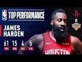 James Harden Drops a CAREER-HIGH 61 Points In New York January 23 2019
