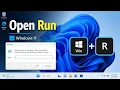 How to Open the Run Dialog in Windows 11 Easy Guide