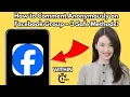Download Lagu Hoe je anoniem commentaar kunt geven op een Facebookgroep (2025) – 3 veilige methoden!