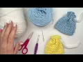 crochet drawstring pouch tutorial for BEGINNERS | how to crochet a bag 🎀 easy crochet tutorial