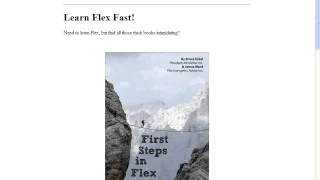 First Steps in Flex - ActionScript