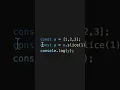 How to return a new array that is a portion of the original array in JavaScript