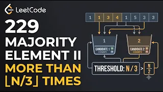 LeetCode 229 Majority Element II Boyer-Moore Explained