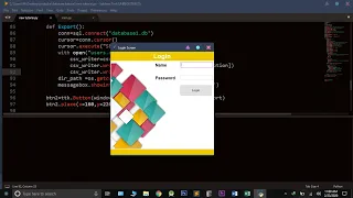 Export database Columns to CSV file Tkinter Tutorial with Source Code