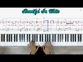 Download Lagu Beautiful in White | Piano solo | Easy level | Linh Nhi