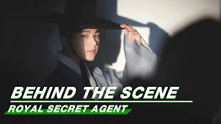 behind the scene poster shooting royal secret agent iqiyi