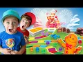 Kids play LIFE size Candy Land Mr Beast Style